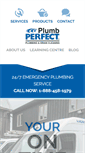 Mobile Screenshot of plumbperfect.ca
